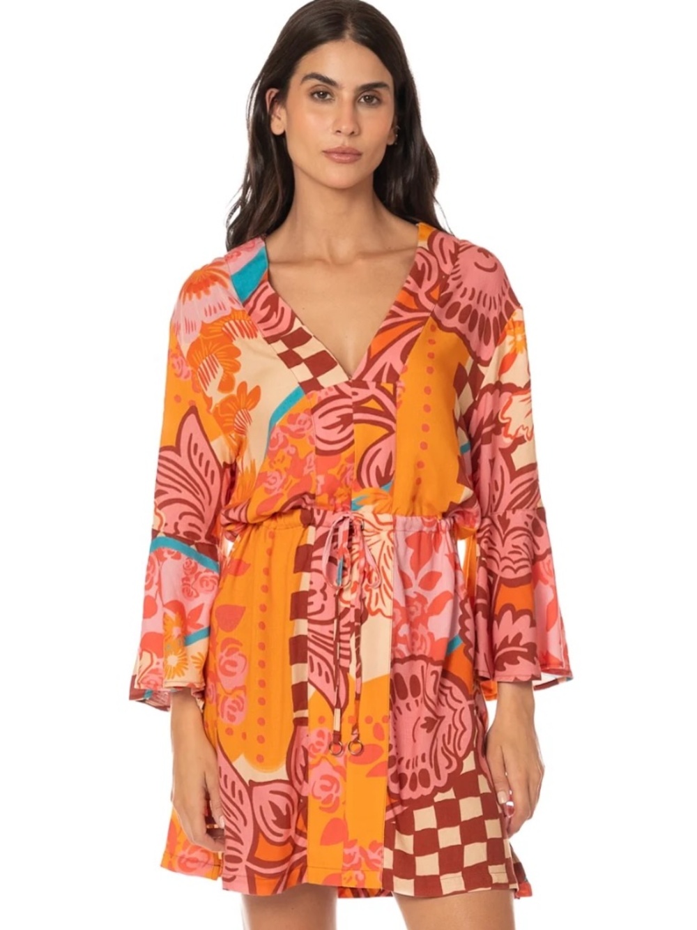 Maaji Cosmic Tropic Enjoyable Kaftan Medium NWT